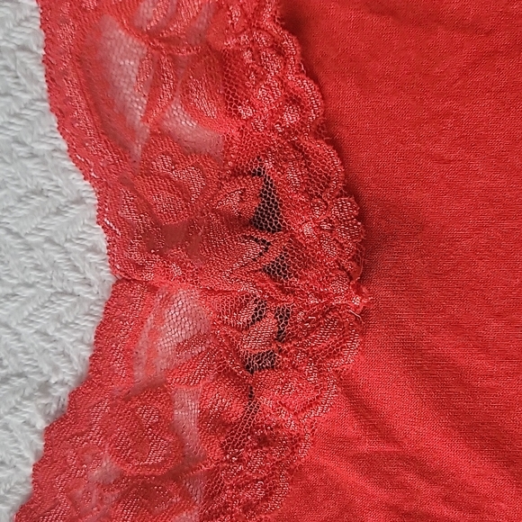 Black Dress Lace Trim Tank Top - Picture 6 of 7